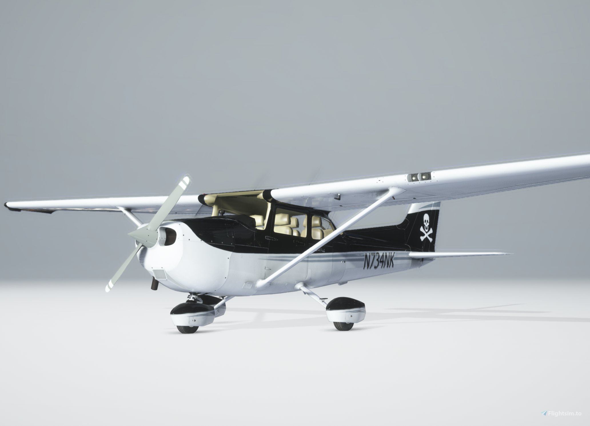 Cessna 172 Classic | N734NK 'Bad Pirate' for Microsoft Flight