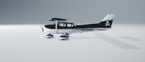 Cessna 172 Classic | N734NK 'Bad Pirate'