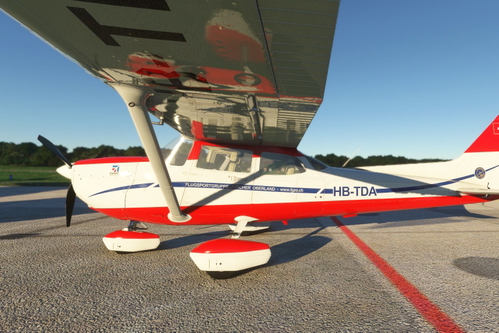 Cessna 172 JT-A HB-TDA FGZO Flugsportgruppe Zuercher Oberland