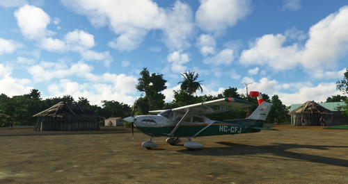 Cessna 182 HC-CFJ Aerotsentsak