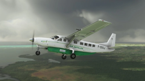 Cessna 208B Grand Caravan F-OIXJ Air Antilles Express [4K]