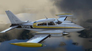 Cessna 310R N511MB thumbnail 1