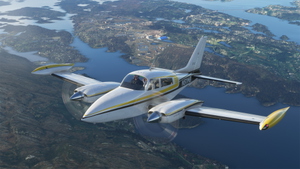 Cessna 310R N511MB thumbnail 2