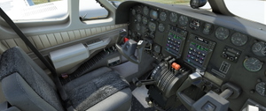 Cessna 414AW - Cockpit Repaint (grey/black) thumbnail 2