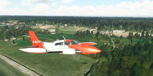 Cessna C310R G-BODY