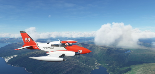 Cessna C310R N928AU Airstrike