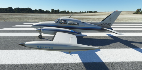 Cessna C310R VH-BWZ