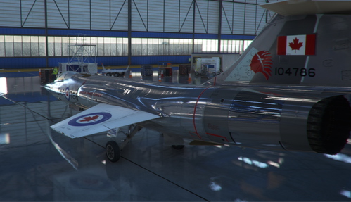 CF-104 Starfighter, CAF 104786