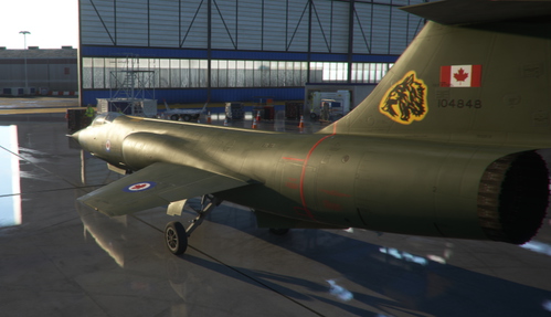 CF-104 Starfighter, CAF 104848