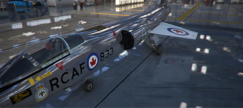 CF-104 Starfighter, RCAF 12833