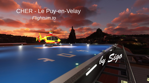 Helipad - CHER - Le Puy-en-Velay