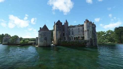 Château de La Brède and other landmarks