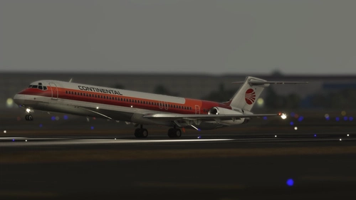 Continental MD-81 N809HA Maddog X