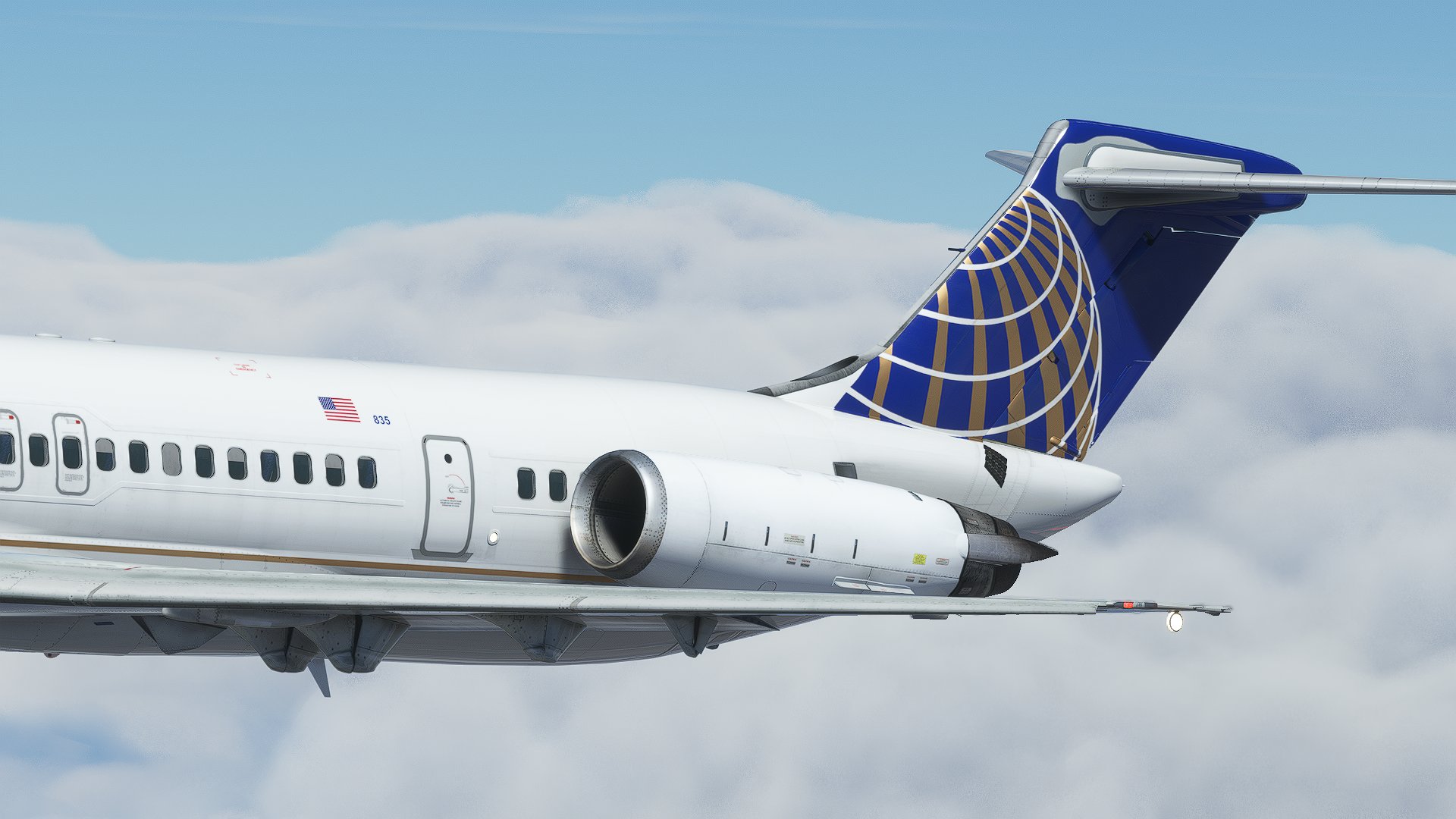 Continental (N18835) Fly Maddog X MD82 - 8K - Aircraft Liveries
