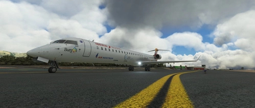 [CRJ V2 ONLY] - CRJ1000 AIR NOSTRUM - EC-MSL - BURGOS - 4K