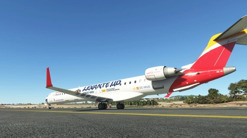 [CRJ V2 ONLY] - CRJ1000 AIR NOSTRUM - EC-MUG - LEVANTE UD - 4K