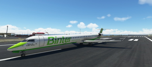 [CRJ V2 ONLY] -  CRJ1000 BINTER CANARIAS - 9H-LOV -  4K