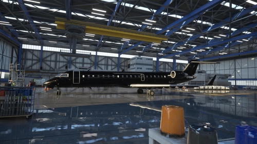 CRJ 550 - Private Jet (operated by KlasJet) LY-ZAB
