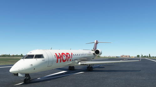 CRJ700 HOP by Air France - F-GRZO - HIGH QUALITY MSFS