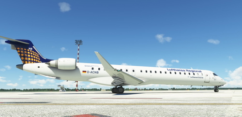 CRJ900 LUFTHANSA REGIONAL "OLD" - D-ACNB - HIGH QUALITY MSFS