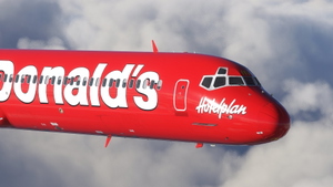 Crossair Mcdonald's (HB-IUH) Fly Maddog X MD82 - 8K thumbnail 2