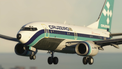 Cruzeiro 737-600 PP-CLJ PMDG (Metal Belly)