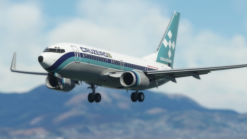 Cruzeiro do Sul 737-700 PP-CLE PMDG