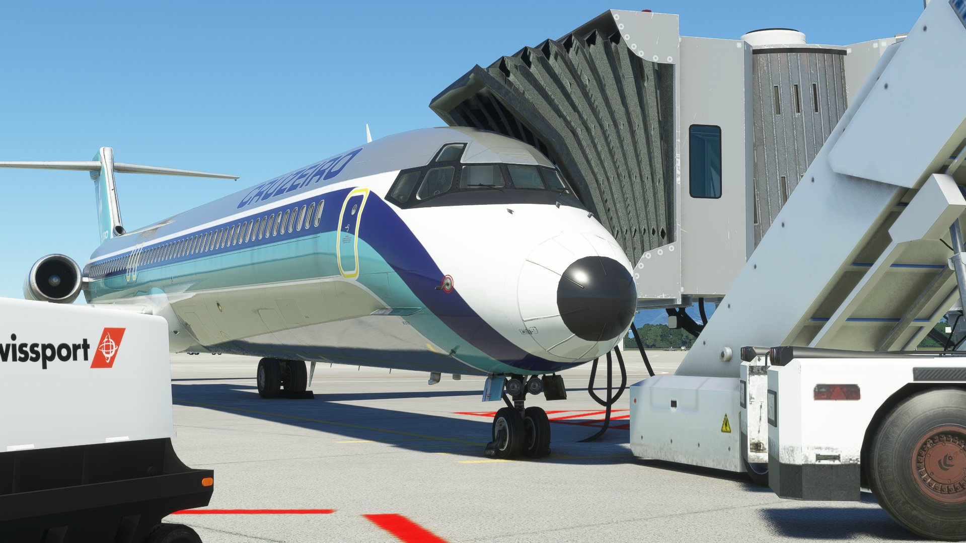 Cruzeiro MD-82 PP-CJM Maddog X - Aircraft Liveries for MSFS