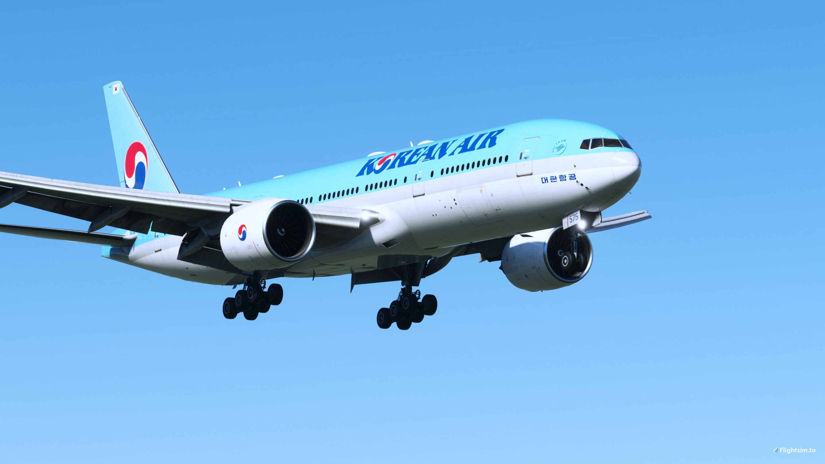 CS777-200ER KOREAN AIR [4K] - Image 1