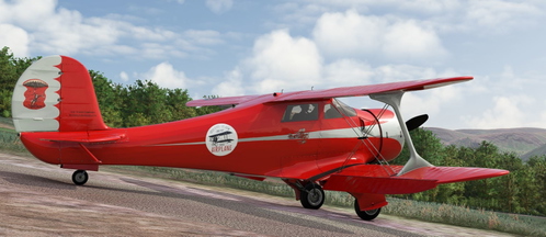 D17 Staggerwing "Red Flying Tour"