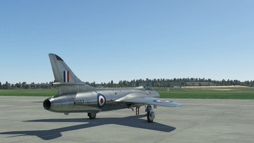 Dave Garwood - Hawker Hunter F1 WT557 RAF