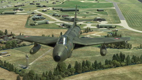 Dave Garwood - Hawker Hunter F6 Royal Danish Air Force E-418