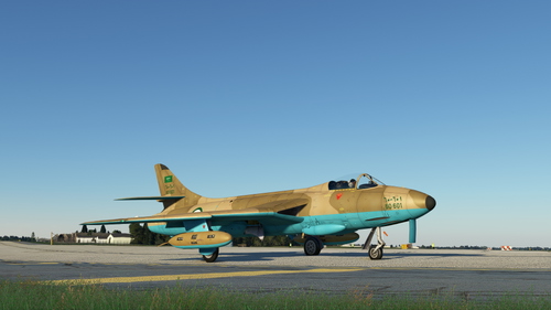 Dave Garwood - Hawker Hunter F6 Royal Saudi Air Force
