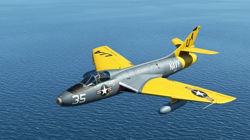 Dave Garwood - Hawker Hunter GA11 USN "What if"