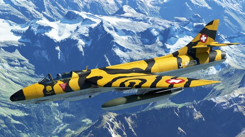 Dave Garwood - Hawker Hunter Mk58 J-4053