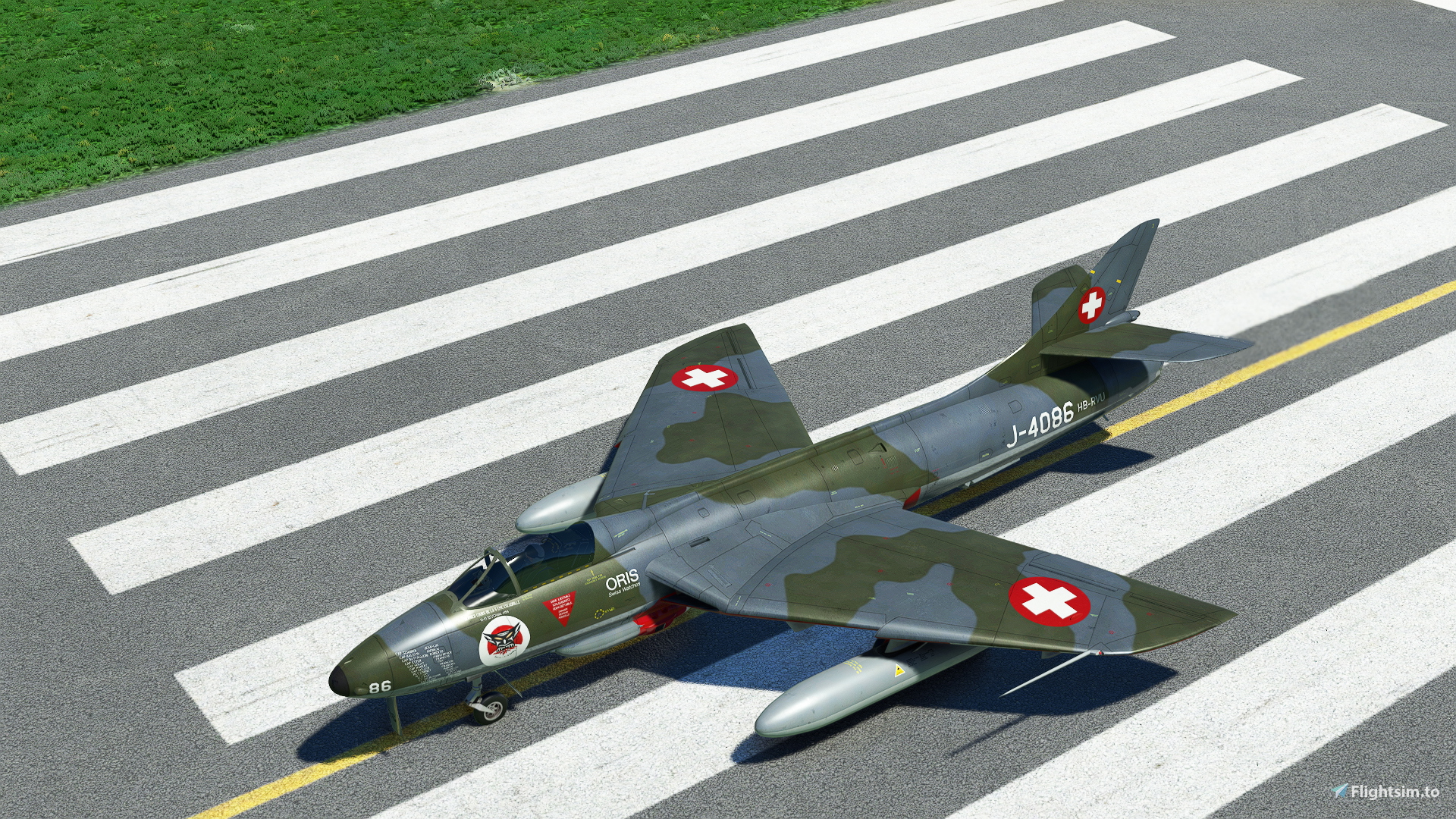 Dave Garwood - Hawker Hunter Mk58 J-4086 - Image 1