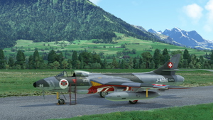 Dave Garwood - Hawker Hunter Mk58 J-4086 thumbnail 3