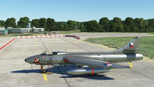 Dave Garwood - Hawker Hunter Mk58 Mig-21MF Pardubice Czech Air Force