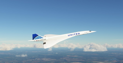 DC Design Concorde United Airlines "2019 livery" "BOOM Supersonic style"