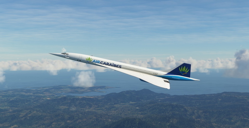 DC Designs Concorde Air Caraibes
