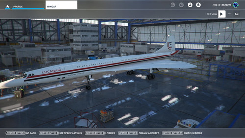 DC Designs Concorde old loganair