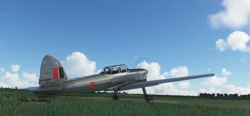 de Havilland Canada DHC-1 Chipmunk Belgian Air Force C-1