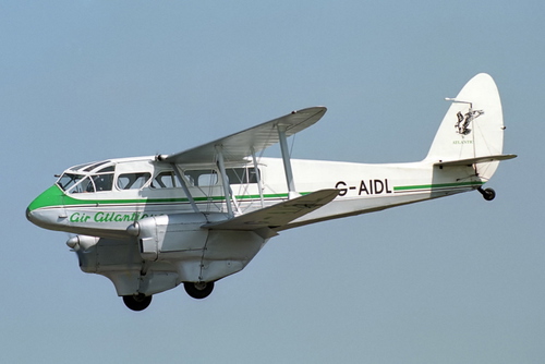 De Havilland DH-89 Dragon Rapide Air Atlantic G-AIDL V1.1