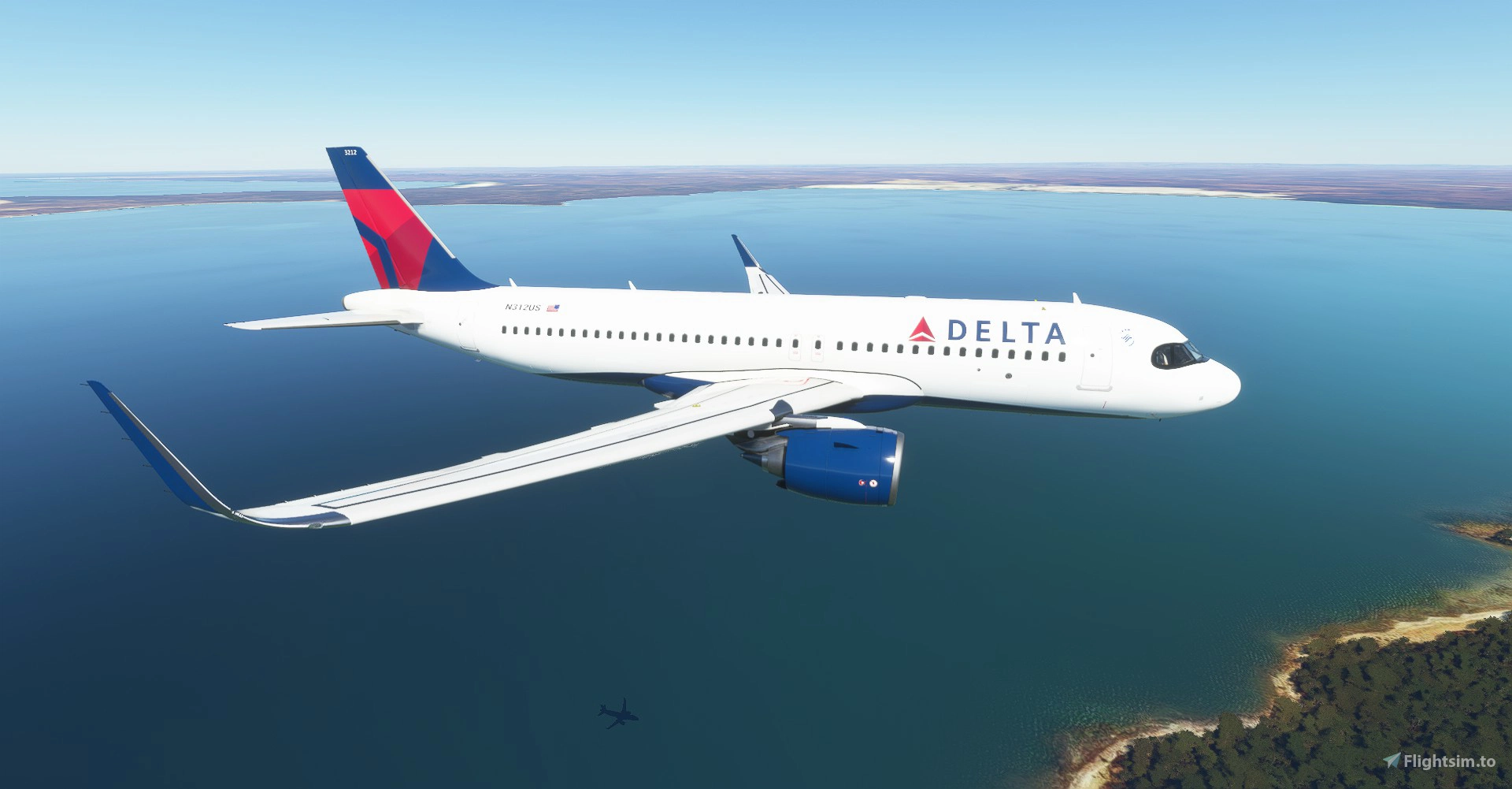 Delta Air Lines "2007 livery" Airbus A320 Neo - Image 1