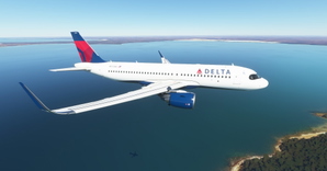 Delta Air Lines "2007 livery" Airbus A320 Neo thumbnail 1