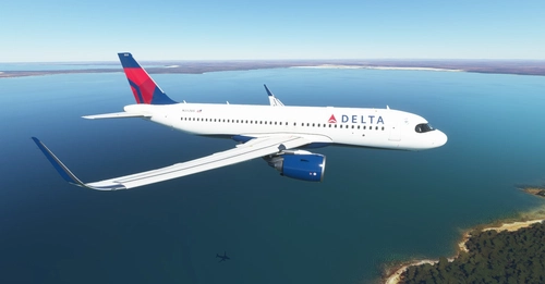 Delta Air Lines "2007 livery" Airbus A320 Neo