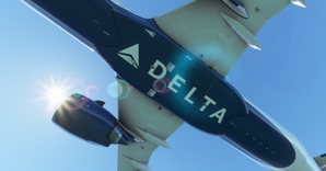 Delta Air Lines "2007 livery" Airbus A320 Neo thumbnail 6