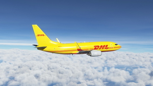 DHL (N67TC) PMDG 737-700BDSF - 8K thumbnail 1