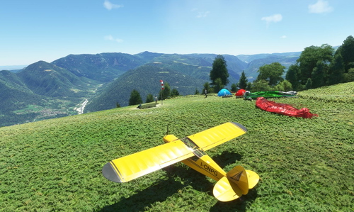Discover small Veneto airfields bush trip (from LI16D to LIPU)