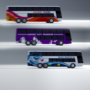Driveable Tourist Bus  thumbnail 2